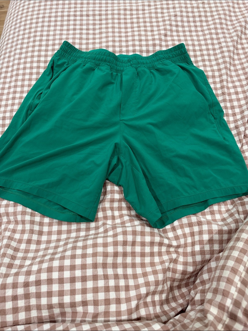 lululemon athletica Emerald Green Men's Athletic Shorts